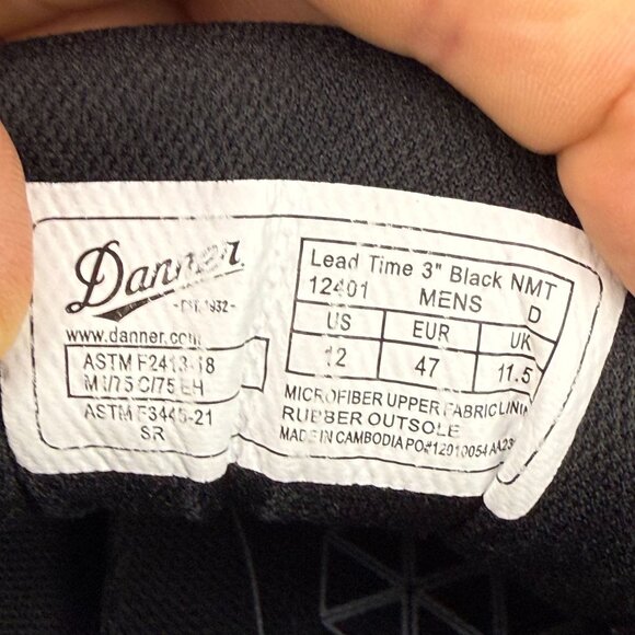 ✅Mens 12 Danner Lead Time 3\